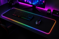 Tapis de Souris Gaming RGB XXL – Éclairage 16 Couleurs, Antidérapant