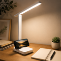 Lampe de Bureau LED Tactile Rechargeable – 3 Niveaux de Luminosité, Design Moderne