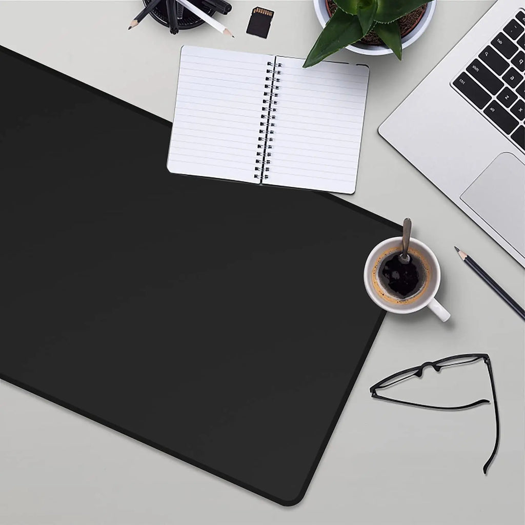 Tapis de Bureau XXL Gaming en Tissu – Antidérapant & Bords Renforcés