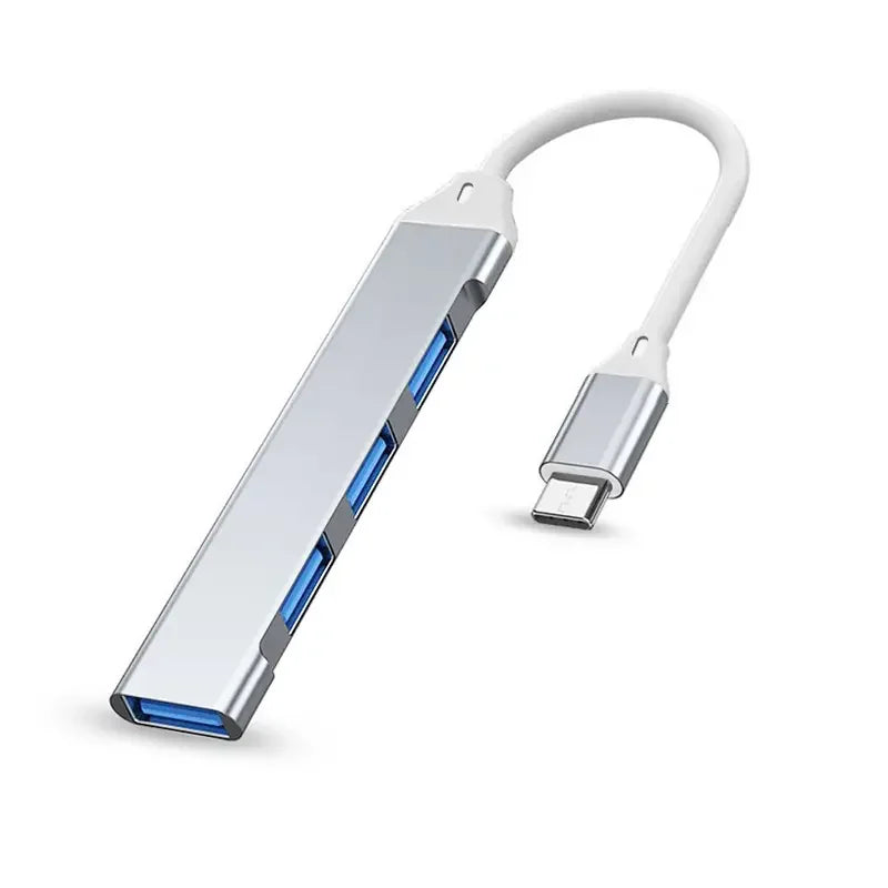 Hub USB 7 Ports – Station d'Accueil Argent Haute Vitesse USB 3.0
