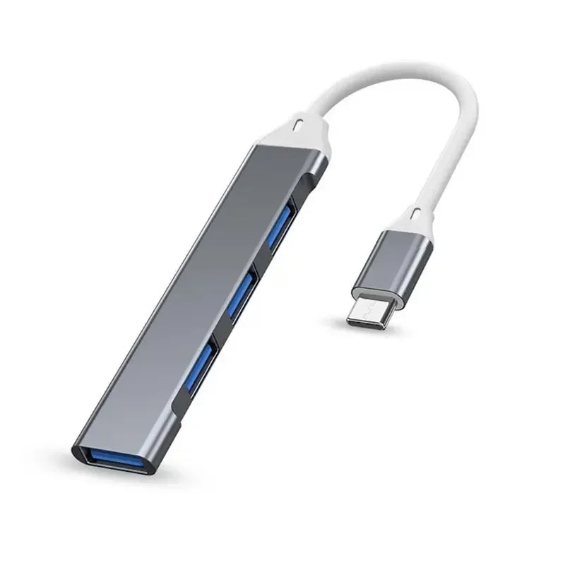 Hub USB 7 Ports – Station d'Accueil Argent Haute Vitesse USB 3.0