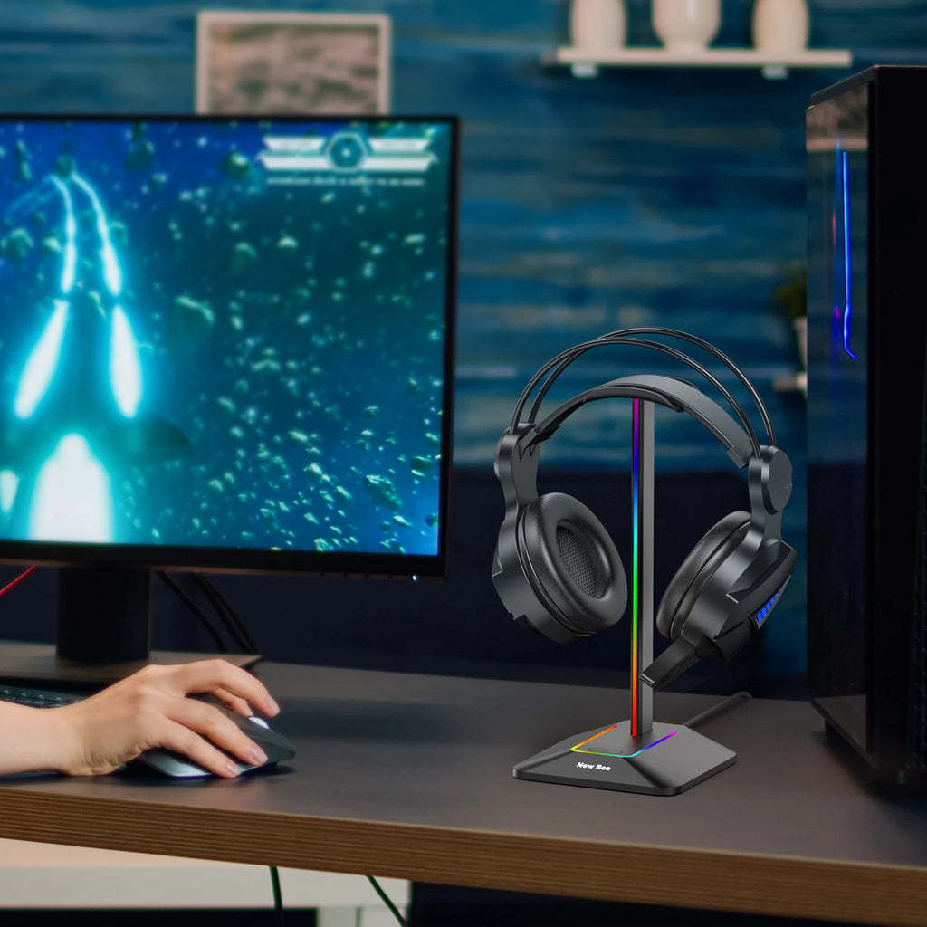 Z8 RGB – Support Casque Gaming avec 2 Ports USB